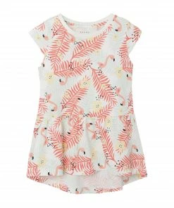 Name It Vigga Mädchenkleid Weiß - Mintgrün - Rot - Gelb - Schwarz