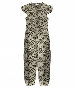 Name It Vinaya Jumpsuit Kinder Beige - Schwarz