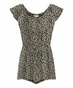 Name It Vinaya Playsuit Kinder Beige - Schwarz