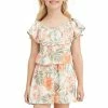 Name It Vinaya Playsuit Kinder Weiß - Orange - Grün -Didriksons-shop Name It Vinaya Playsuit Junior 6