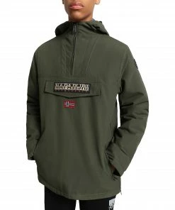 Napapijri Rainforest Winter Anorak Kinder Olivgrün