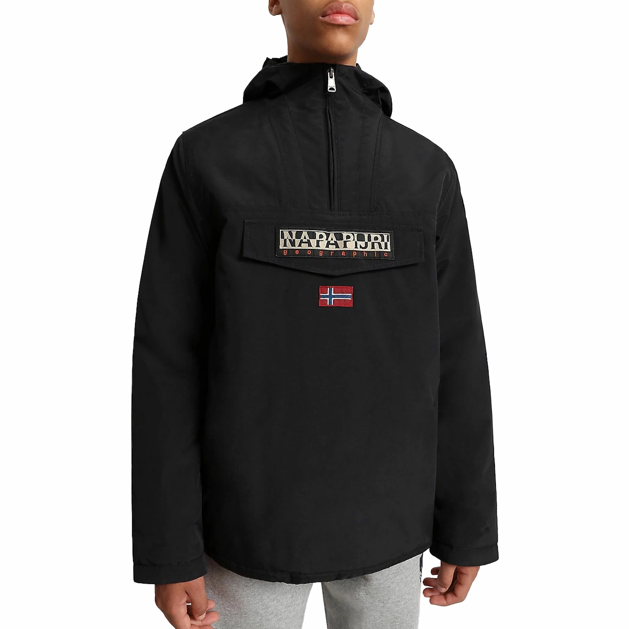 Napapijri Rainforest Winter Anorak Kinder Schwarz 3 Napapijri Rainforest Winter Anorak Kinder Schwarz