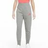 Nike Sportswear Club Fleece Jogginghose Kinder Grau - Rosa -Didriksons-shop Nike Sportswear Club Fleece Joggingsbroek Junior 2206101514 1