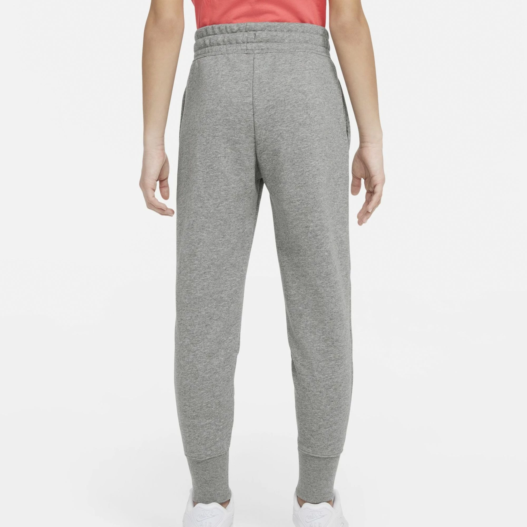 Nike Sportswear Club Fleece Jogginghose Kinder Grau - Rosa 4 Nike Sportswear Club Fleece Jogginghose Kinder Grau - Rosa – Bild 2