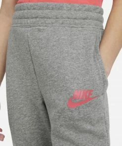 Nike Sportswear Club Fleece Jogginghose Kinder Grau - Rosa 10 Nike Sportswear Club Fleece Jogginghose Kinder Grau - Rosa -Didriksons-shop Nike Sportswear Club Fleece Joggingsbroek Junior 3 2206101514 1