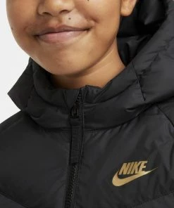 Nike Sportswear Filled Steppjacke Kinder Schwarz -Didriksons-shop Nike Sportswear Filled Gewatteerde Jas Junior 3 2111100932 1