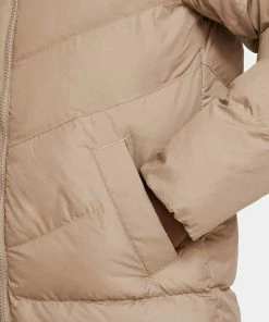 Nike Sportswear Hooded Parka Winterjacke Kinder Beige -Didriksons-shop Nike Sportswear Hooded Parka Winterjas Junior 4 2209141431
