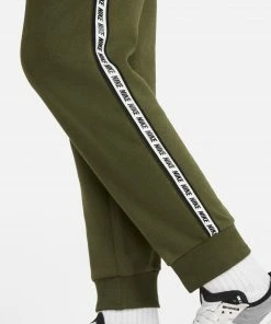 Nike Sportswear Repeat Fleece Jogginghose Kinder Olivgrün -Didriksons-shop Nike Sportswear Repeat Fleece Joggingsbroek Junior 5 2201191139