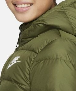 Nike Sportswear Therma-FIT Steppjacke Kinder Grün - Dunkelgrün -Didriksons-shop Nike Sportswear Therma FIT Gewatteerde Jas Junior 3 2111100928