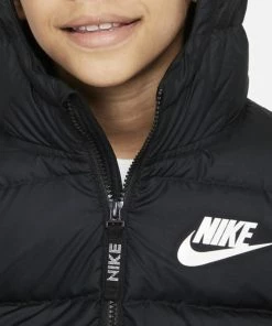 Nike Sportswear Therma-FIT Steppjacke Kinder Schwarz -Didriksons-shop Nike Sportswear Therma FIT Gewatteerde Jas Junior 3 2111100928 1