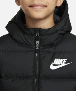 Nike Sportswear Therma-FIT Steppjacke Kinder Schwarz -Didriksons-shop Nike Sportswear Therma FIT Gewatteerde Jas Junior 4 2111100928 1