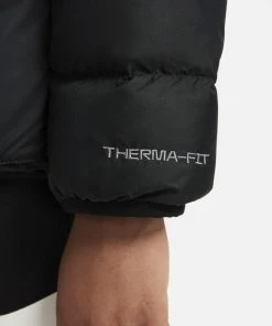 Nike Sportswear Therma-FIT Steppjacke Kinder Schwarz -Didriksons-shop Nike Sportswear Therma FIT Gewatteerde Jas Junior 5 2111100928 1