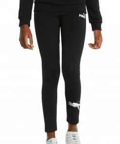 Puma Power Graphic Tight Kinder Schwarz - Weiß