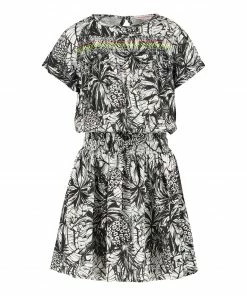 Vingino Persis Kinderkleid Schwarz - Weiß