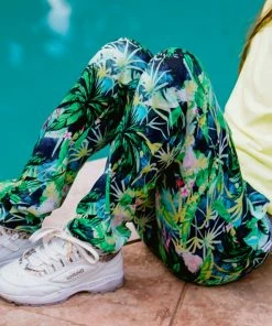 Vingino Sanie Mädchenhose Grün - Rosa - Schwarz -Didriksons-shop Vingino Sanie Broek Meisjes 3 2