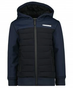 Vingino Tafiros Jacke Jungen Dunkelblau - Schwarz