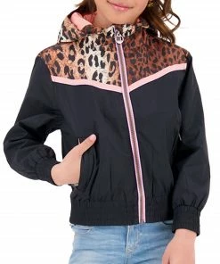 Vingino Terzaly Jacke Mädchen Schwarz - Braun - Rosa