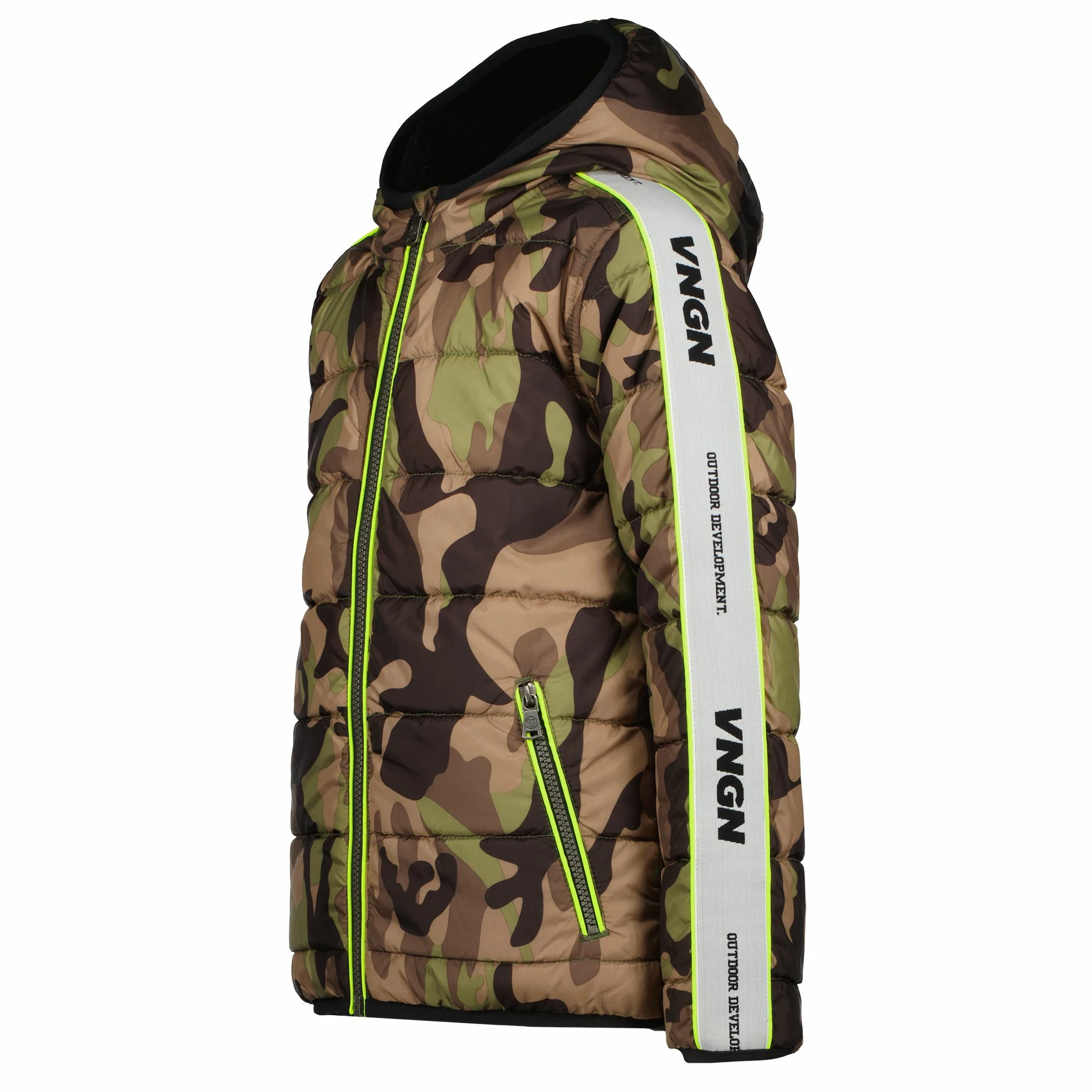 Vingino Teson Jacke Jungen Army Grün 5 Vingino Teson Jacke Jungen Army Grün – Bild 3